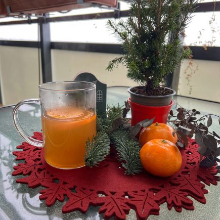 Weihnachten mit Apfelpunsch