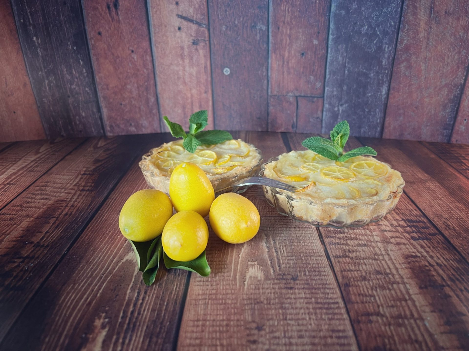Limequat-Tartelettes für zwei