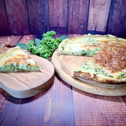 Grünkohl-Quiche