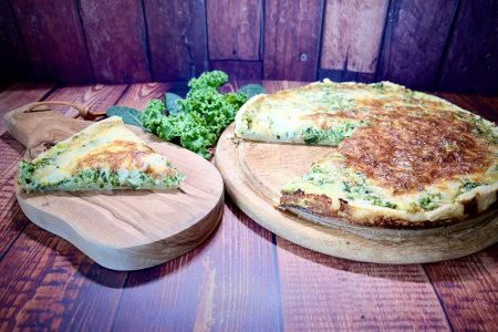 Grünkohl-Quiche