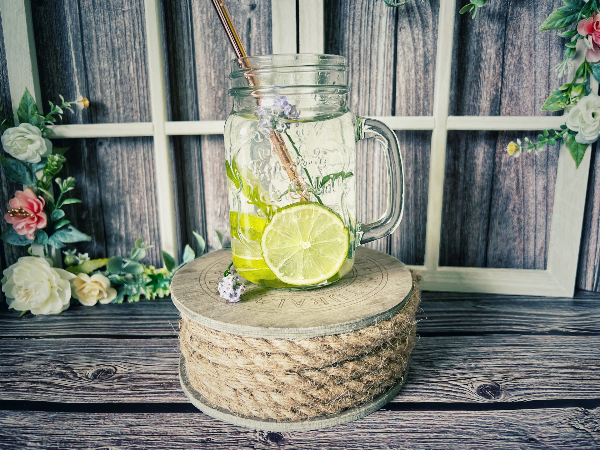 Lavendel-Infused Water