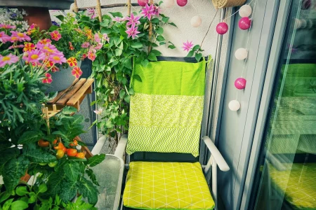 Gemütlicher Balkon