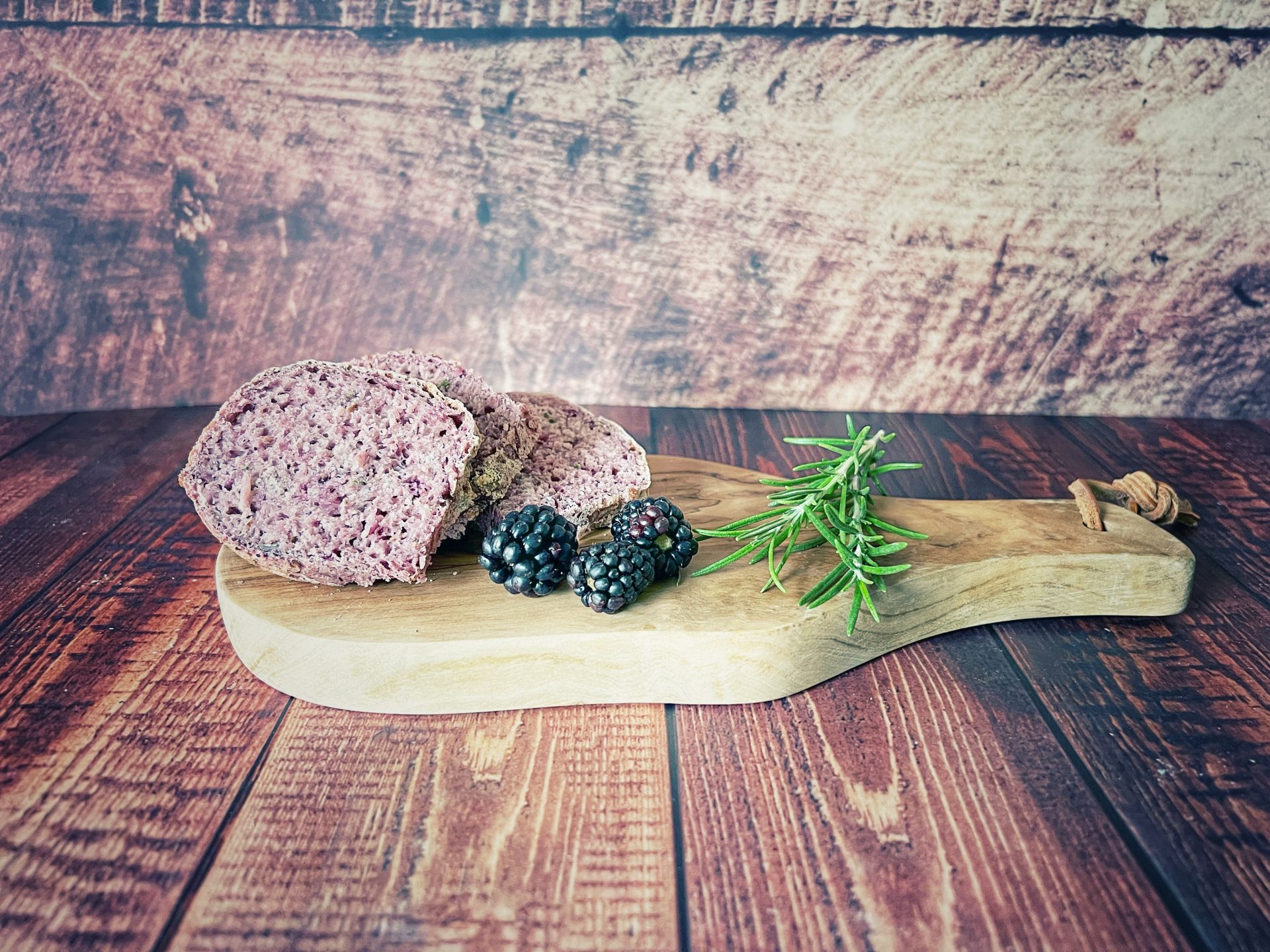 Brombeer-Rosmarin-Brot