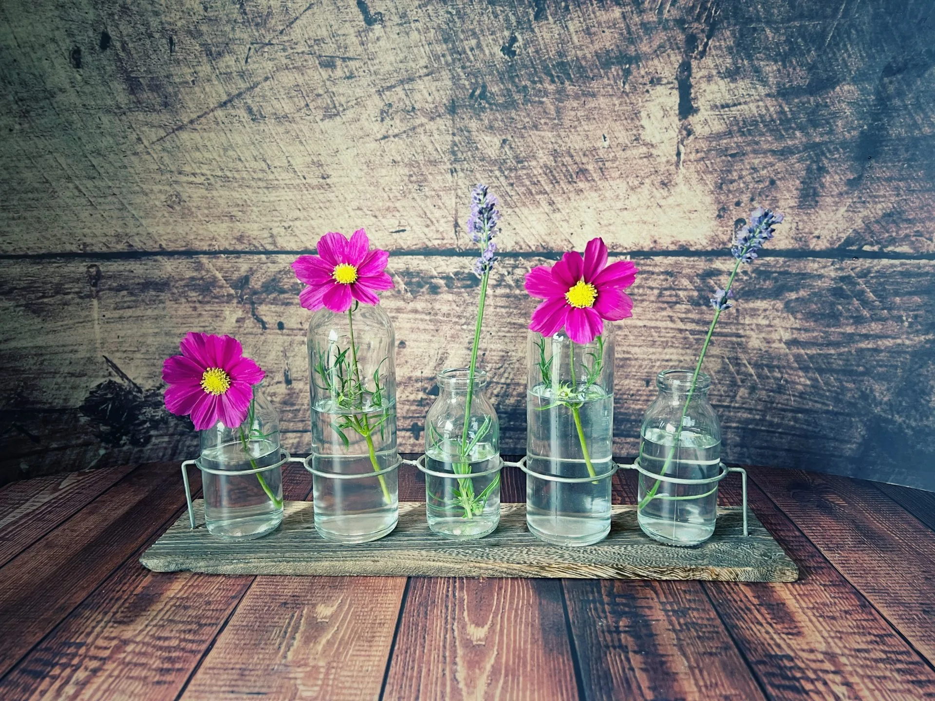 Sommerblumen in der Vase