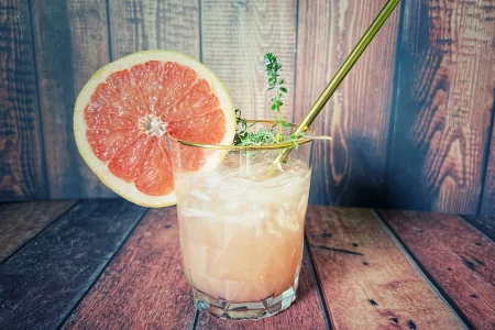 Grapefruit-Thymian-Mocktail