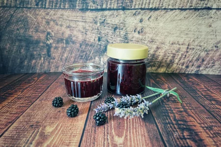 Brombeer-Lavendel-Marmelade