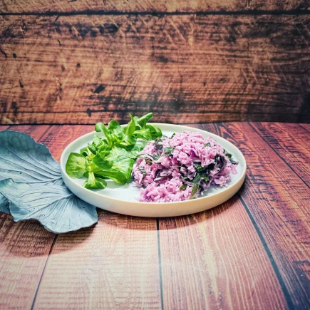 Rotkohl-Risotto