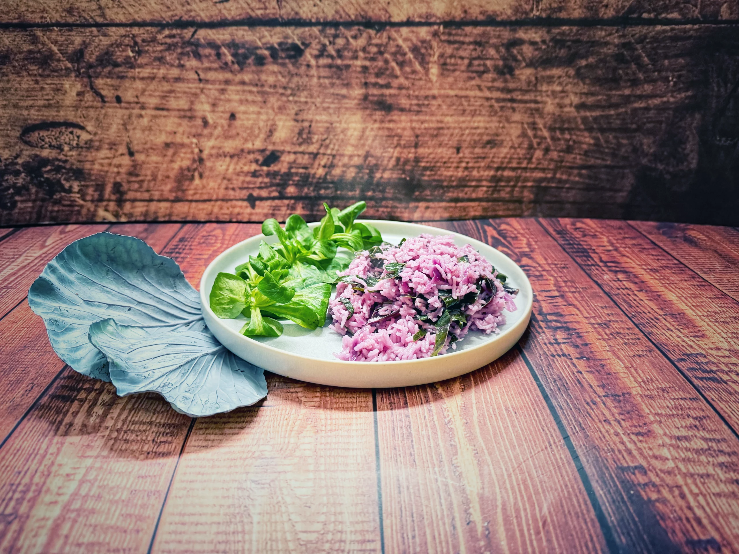Rotkohl-Risotto