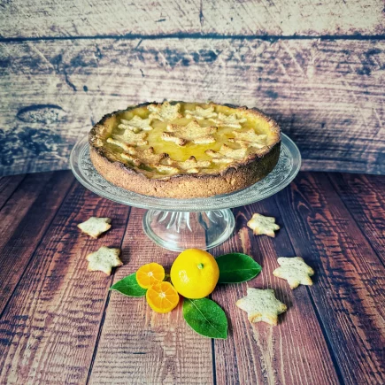 Linzer Torte mit Calamondin-Curd