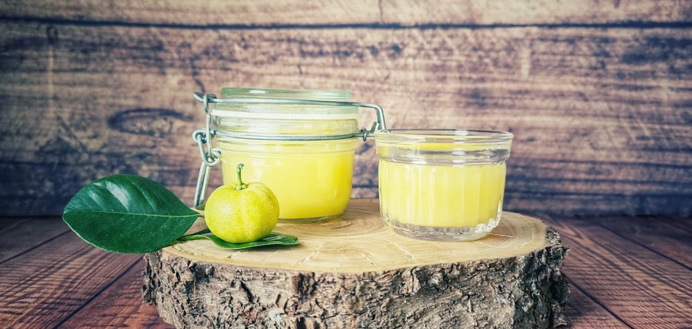 Pursha-Limetten-Curd