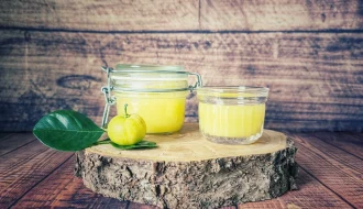 Pursha-Limetten-Curd