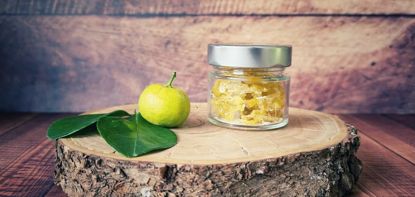 kandierte Pursha-Limettenschalen