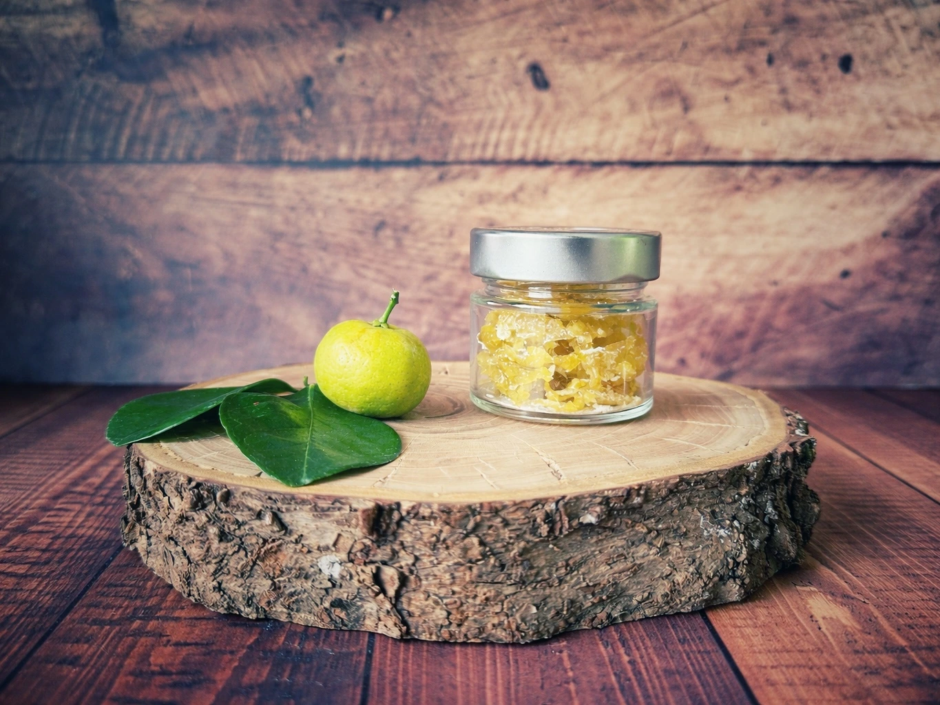 kandierte Pursha-Limettenschalen